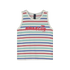 Tank T-Shirt Multi Stripes Ivory